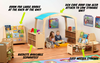 Playscapes Cosy Reading Furniture Zone - Educational Equipment Supplies