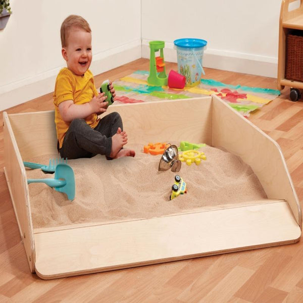 Playscapes Crawl-in Wooden Sandpit