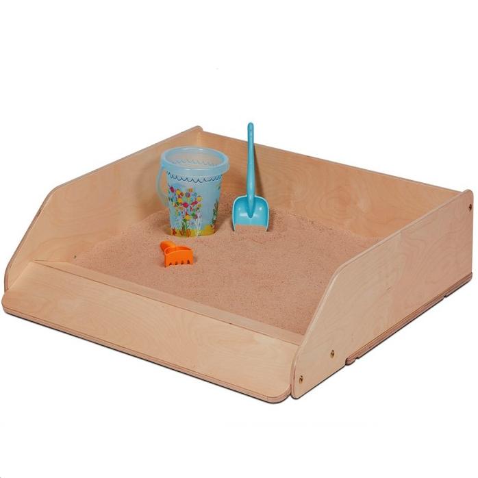 Playscapes Crawl-in Wooden Sandpit | Educational Equipment Supplies