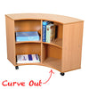 Curve Storage Units Curve Storage Units | Book Trolley | www.ee-supplies.co.uk