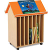 Library Book House with 7 Book Slots - Educational Equipment Supplies