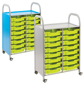 Gratnells Callero® Double Width - 16 Shallow Trays - Educational Equipment Supplies