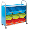 Gratnells Callero® Wide Tilted Tray Trolley - Educational Equipment Supplies