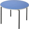 Value Crushed Bent Tables - Circular - Duraform Edge - Educational Equipment Supplies