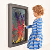 Flip Sequin Board Rainbow - Padded Frame (840 x 300mm) - Educational Equipment Supplies