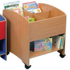 Deep 4 Bay Kinderbox With Shelf - Beech - Educational Equipment Supplies