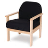 Deluxe Wooden Framed Reception Easy Armchair Deluxe Wooden Easy ArmChair | Reception Seating | www.ee-supplies.co.uk