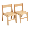 Devon Wooden Stacking Chairs x 2 - H35cm Devon Wooden Nursery Stacking Chair | Seating | www.ee-supplies.co.uk