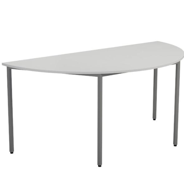 Meeting Tables - Semi Circular - White - Educational Equipment Supplies
