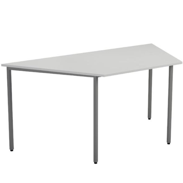 Meeting Tables - Trapezoidal - White - Educational Equipment Supplies