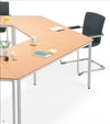 Meeting Tables - Trapezoidal - White - Educational Equipment Supplies