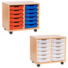Double Column Tray Unit - 12 Trays - Educational Equipment Supplies