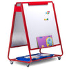 Little Rainbows Magnetic Display/Storage Easel Double Sided - Educational Equipment Supplies