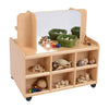 Double Sided Resource Store + Mirror Storage Add on + Baskets - Educational Equipment Supplies