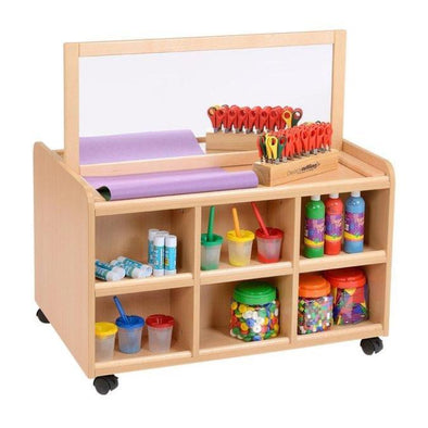 Double Sided Resource Store + Mirror - Educational Equipment Supplies
