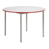Dry Wipe Top Value Fully Welded Circular Classroom Tables - Duraform Edge Dry Wipe Top Fully Welded Round Classroom Tables | Spiral Stacking | www.ee-supplies.co.uk