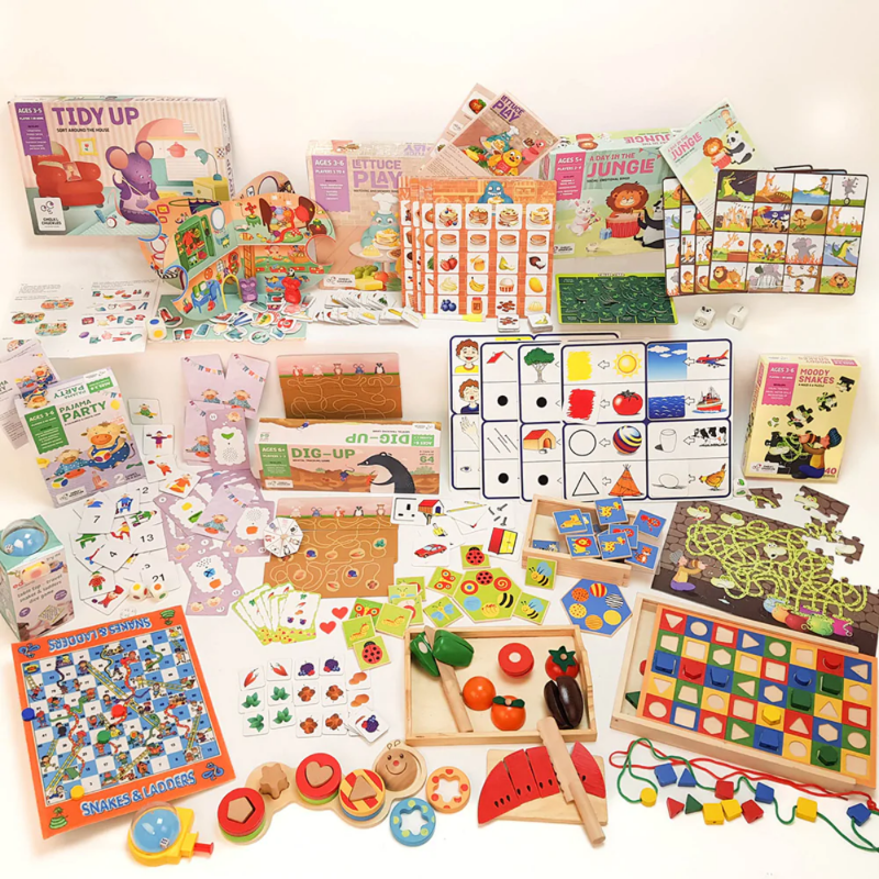 Early Years Games And Puzzles Kit | Educational Equipment Supplies