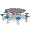 Mobile Folding Dining Table Octagonal 8 Seats - H685 x D2155mm Eight Seat Octagonal Mobile Folding Dining Table - H735 x D2155mm | www.ee-supplies.co.uk