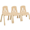 Elegant Chairs x 4 Chairs - H350mm Ages 6-8 Years - Educational Equipment Supplies