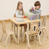 Elegant Height Adjustable Rectangular Table (800 x 600mm) - Educational Equipment Supplies