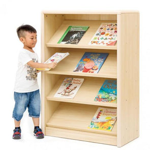 Elegant Sloping Book Display Unit - Educational Equipment Supplies