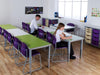 Elite Tables Premium Classroom Tables - Rectangular - Height Adjustable - Educational Equipment Supplies