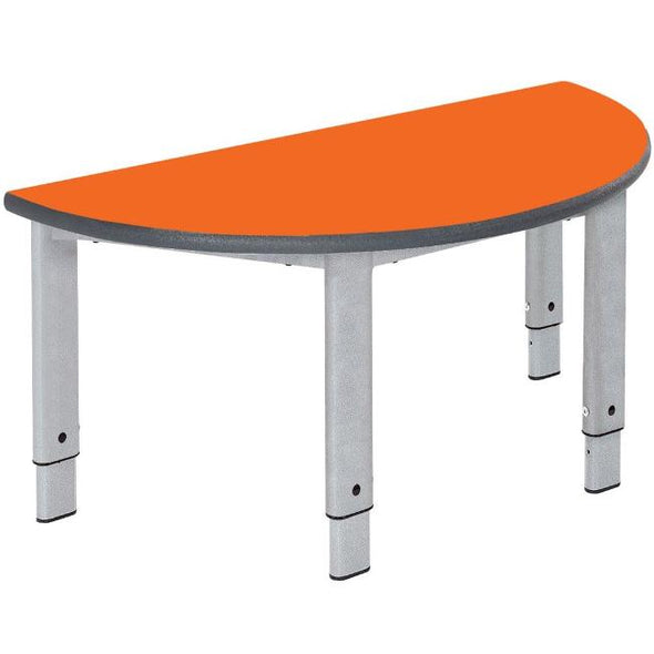 Elite Tables Premium Classroom Tables - Semi Circular - Height Adjustable - Educational Equipment Supplies