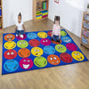 Emotions™ Interactive Rectangular Placement Carpet 3000 x 2000mm - Educational Equipment Supplies