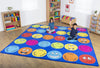 Emotions™ Interactive Square Placement Carpet 3000 x 3000mm - Educational Equipment Supplies