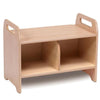 Playscapes Welcome Storage Bench - Small + Trays - Educational Equipment Supplies
