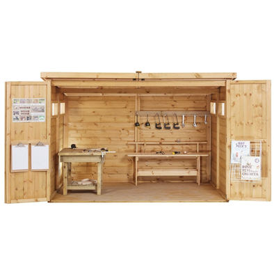 Extra Large Wooden Lockable Shed Extra Large Wooden Lockable Shed | www.ee-supplies.co.uk