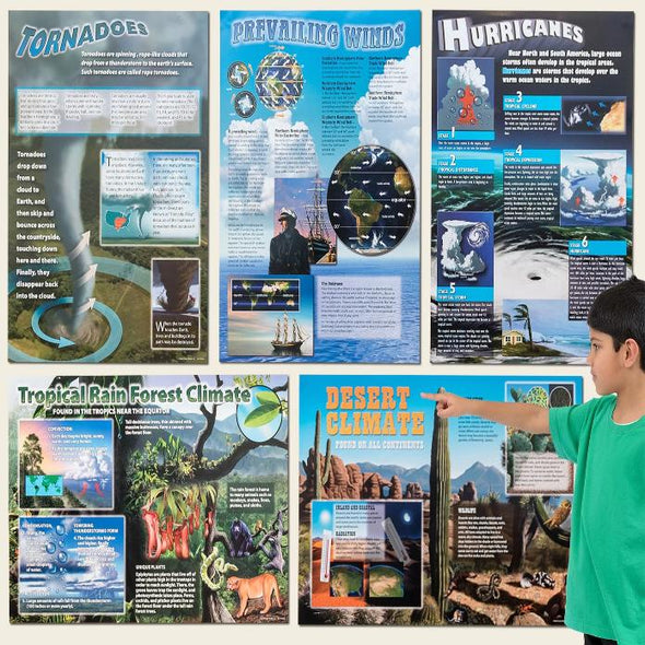 Extreme Climates and Weather Bulletin Board Set - Educational Equipment Supplies