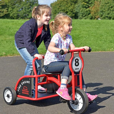 Wisdom Fire Engine Trike Ages 4-8 Years - Educational Equipment Supplies