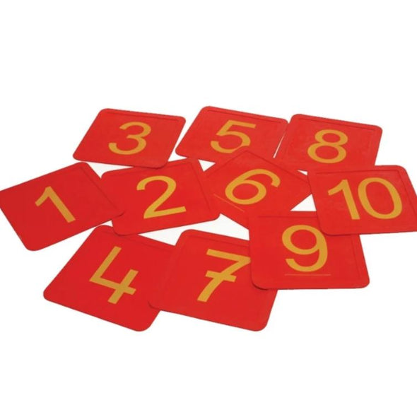 First-play Non Slip Number Squares 300 x 300mm - Educational Equipment Supplies