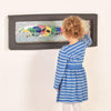 Flip Sequin Board Hide The Caterpillar - Padded Frame (840 x 300mm) - Educational Equipment Supplies
