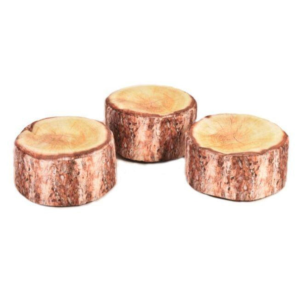 Forest School Bean Bag x 3 - Tree Stumps - Educational Equipment Supplies