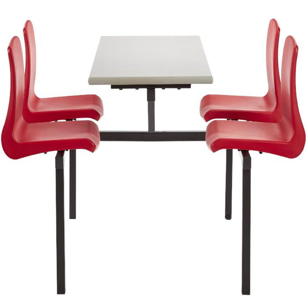 Four Seater NP Chair Canteen Table
