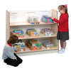 Free Standing Shelf / Bookcase With Drywipe Back - Educational Equipment Supplies