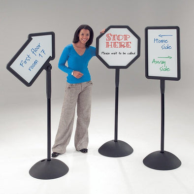 Freestanding Whiteboard Sign - Educational Equipment Supplies