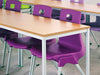 Value Fully Welded Rectangular Classroom Tables - Buro Edge - Educational Equipment Supplies