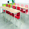 Value Fully Welded Rectangular Classroom Tables - Duraform Edge - Educational Equipment Supplies