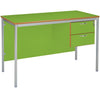 Fully Welded Teachers Desk - MDF Edge - 2 Drawer Pedestal - Educational Equipment Supplies