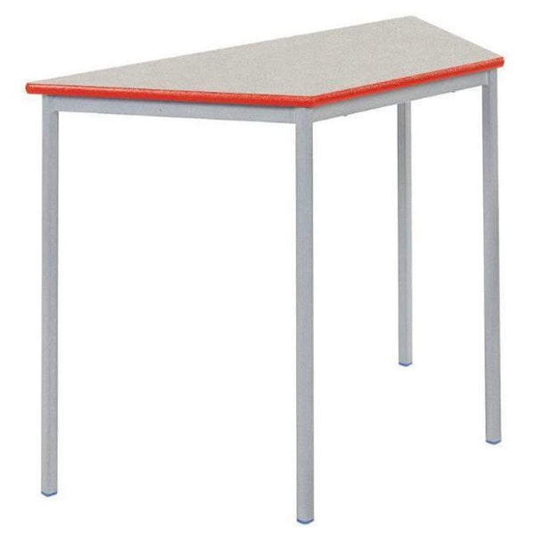 Value Fully Welded Trapezoidal Classroom Tables - Durafrom Edge