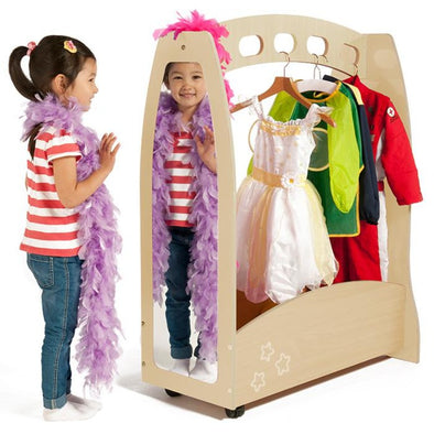 Playscapes Galaxy Dressing Up Station - Maple - Educational Equipment Supplies