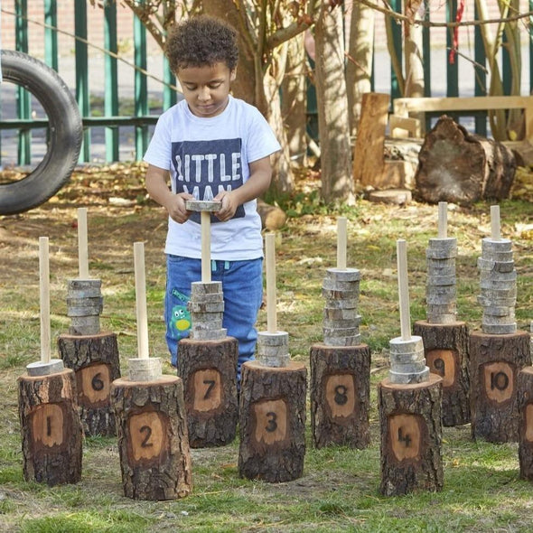 Giant Playground Counting Tree Rings - Educational Equipment Supplies