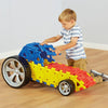 Giant Polydron Add on Wheels - 8 Pieces - Educational Equipment Supplies