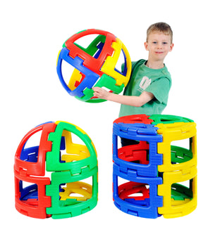 Giant Polydron Sphera Set - 36 Pieces - Educational Equipment Supplies