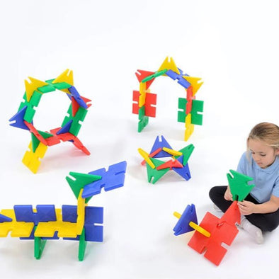 Giant Polyplay - 48 Piece Set - Educational Equipment Supplies