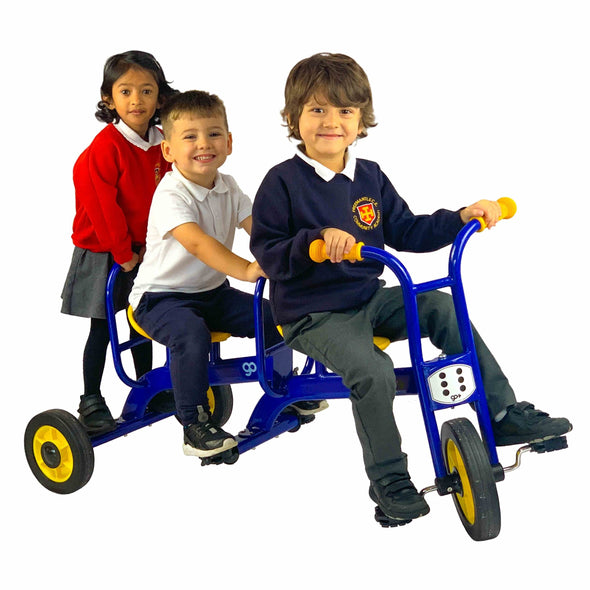 Go Children's Cooperative Trio Trike Ages 3 Years + Go Children's Cooperative Trio Trike Ages 3 Years + | ee-supplies.co.uk