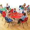 Gopak - Round Lightweight Folding Tables - Educational Equipment Supplies